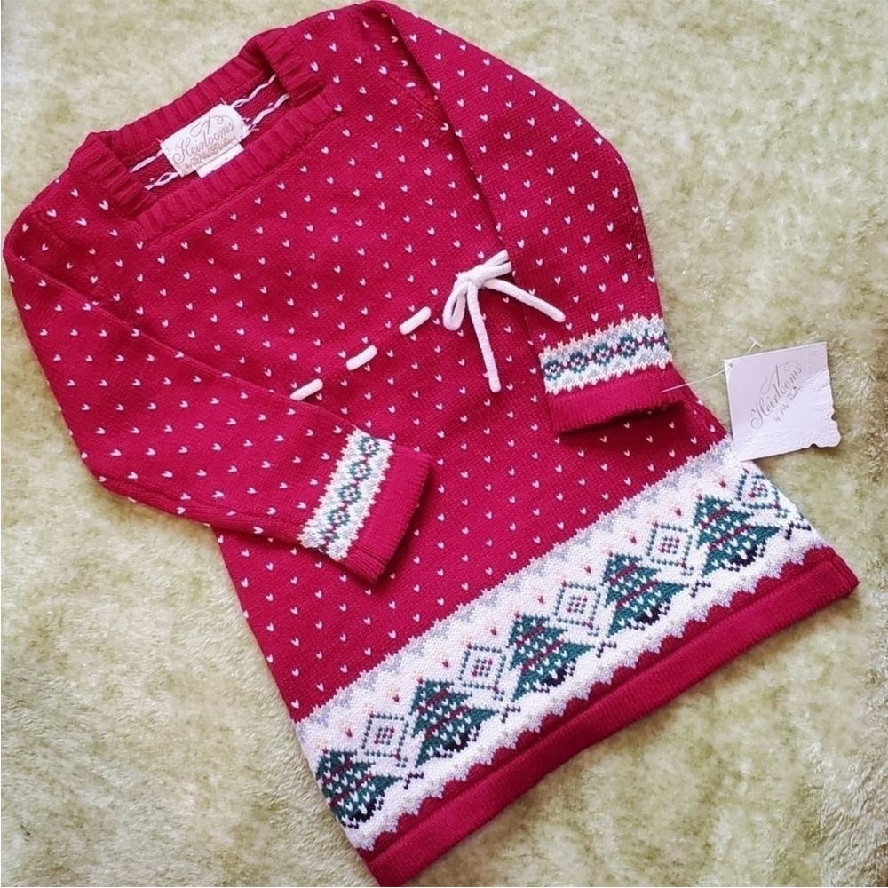 Heirlooms by Polly Flinders Red Christmas Dress